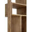 Muna 180 cm H x 100 cm W Solid Wood Library Bookcase