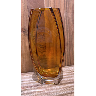 Enise Handmade Lead Free Crystal Table Vase