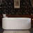 67" Freestanding Solid Surface Bathtub
