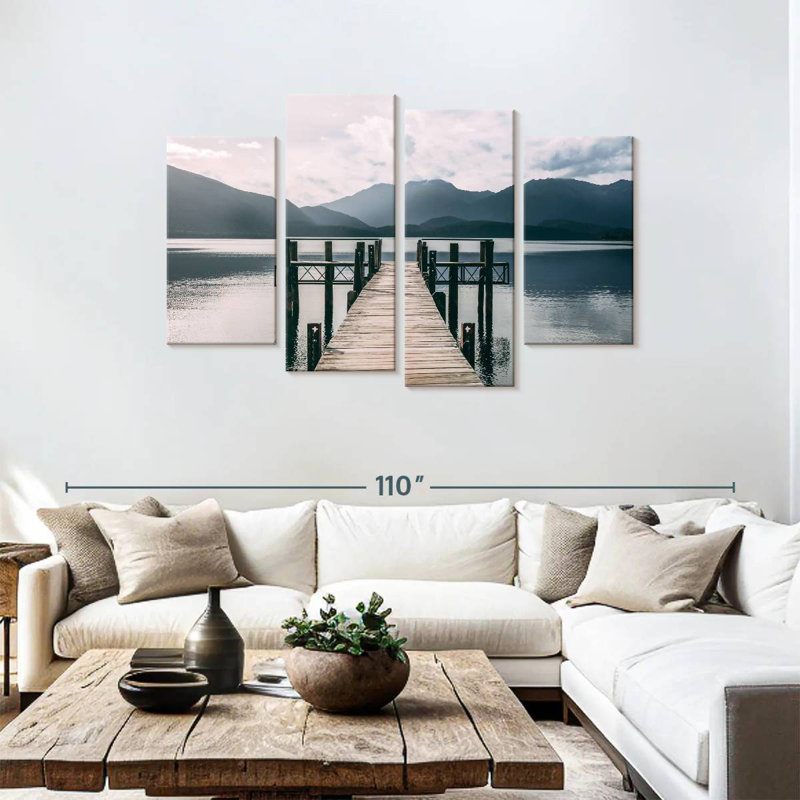 Jetée d'Alvord Lake Te Anau, H 48 po x l 75 po