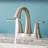 Lahara Centerset Bathroom Faucet with Drain Assembly, 2-handle Bathroom Sink Faucet-14622293