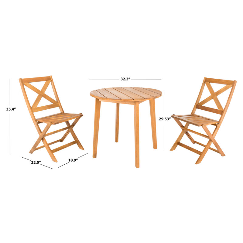 32.3'' Round 2 - Person Bistro Set