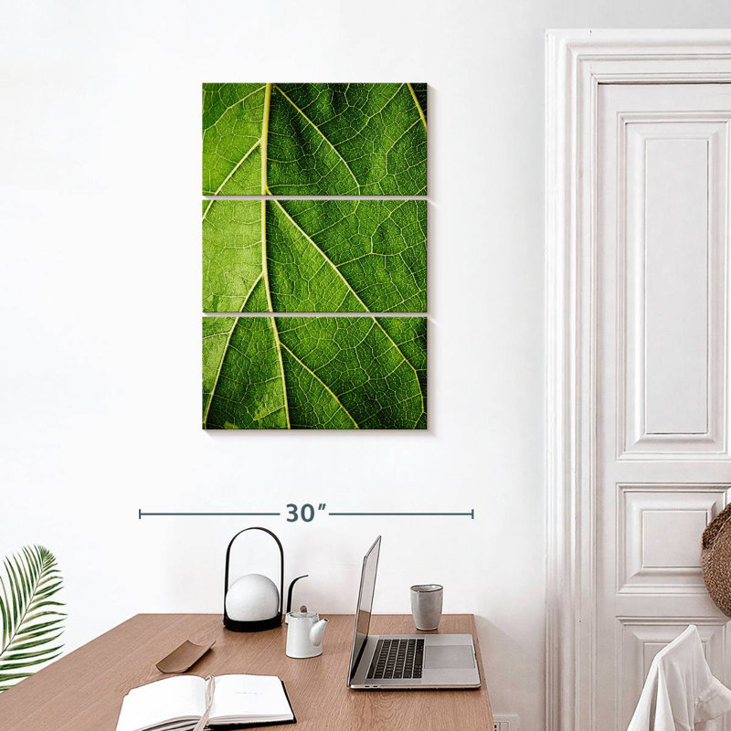 Détails de la feuille verte Harnek, H 32 po x l 20 po