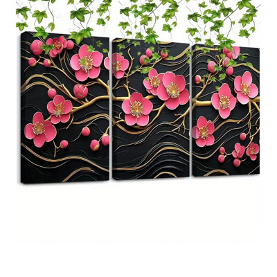 3 Piece Wrapped Canvas Print