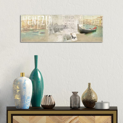 Venezia - Wrapped Canvas Panoramic Painting