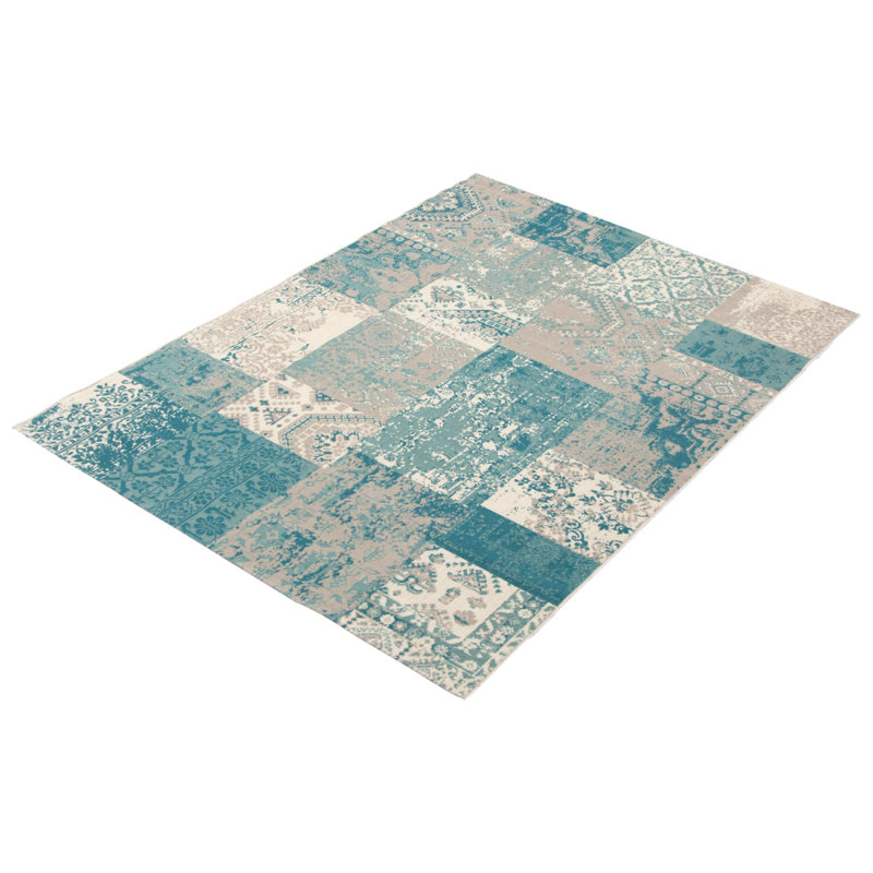 Wolfdale Patchwork Indoor Rug, Rectangle 5'3" x 7'7"