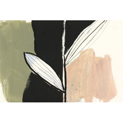 Floral Synergy IX by Jennifer Goldberger - Painting on Canvas