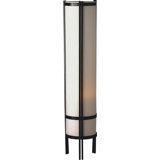 Tinsley 48'' Black Column Floor Lamp