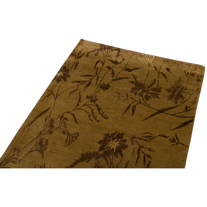 Hand Knotted Floral Indoor Rug