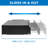 Mount-It! Under Desk Pull-Out Drawer with Lock & 2 Keys Included For Desktops, Tables & Workbenches