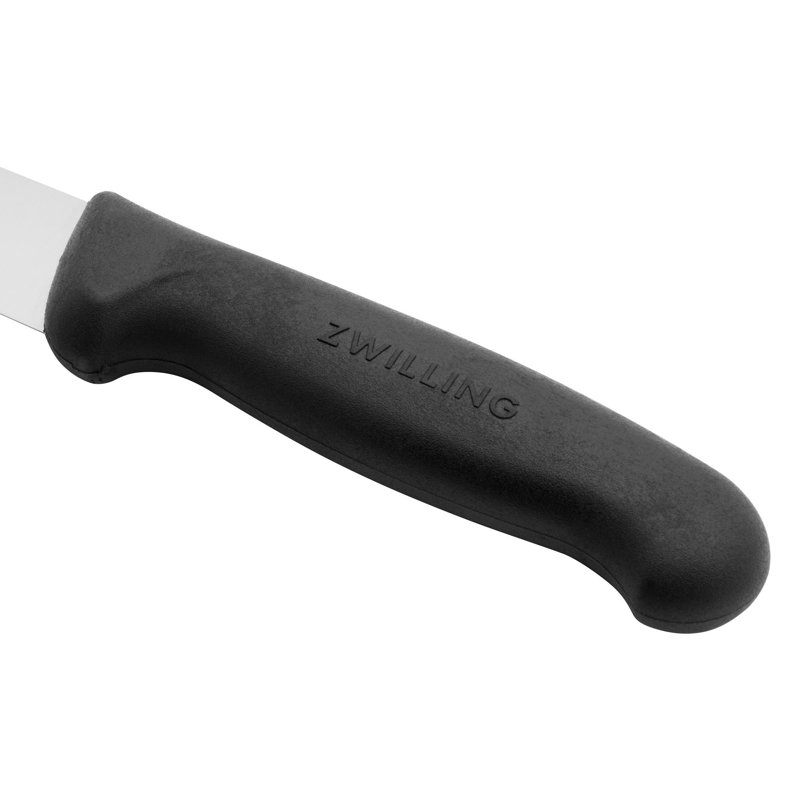 ZWILLING Commercial 10-Inch Straight Serrated Edge Slicing Knife, 12"