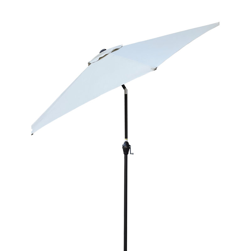 Parasol 9 pi Fionnuala, Blanc
