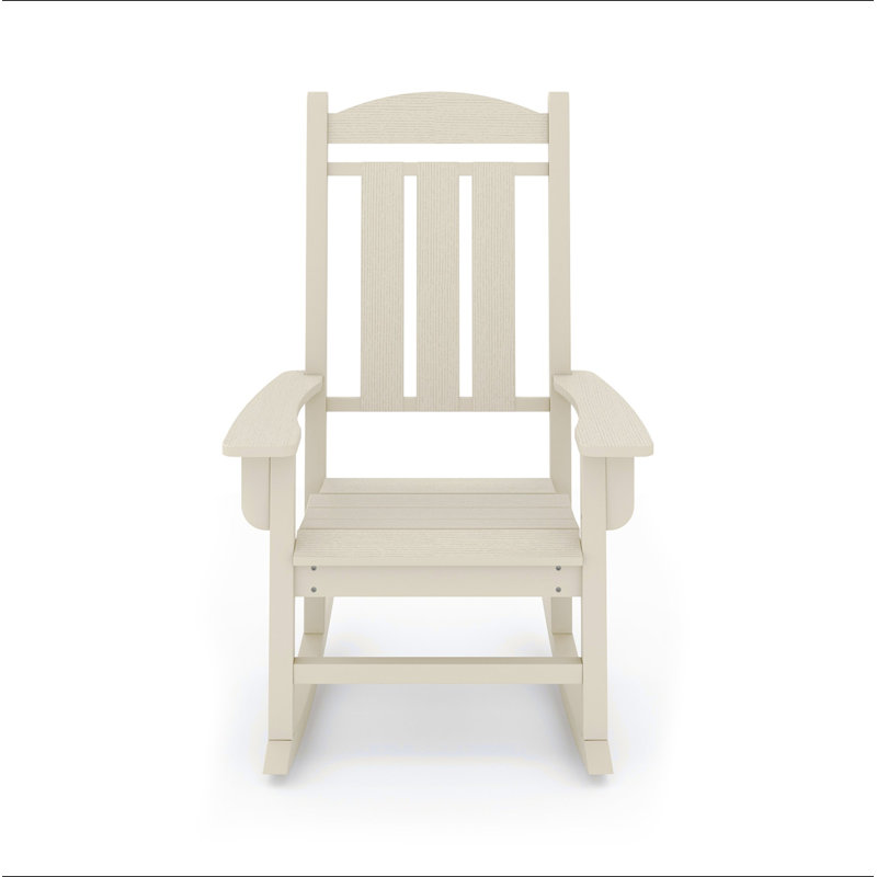 Chaise berçante Traditional, Beige
