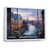 White Floater Framed