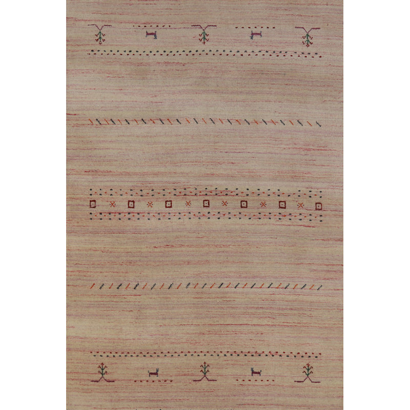 Tribal Gabbeh Indian Rug 4x6