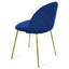 Chaise d'appoint en velours touffeté Galewood-766794508