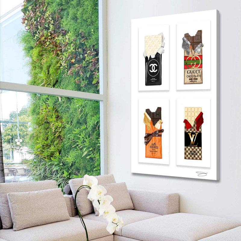 Couture Cravings (Vertical) par By Jodi - impression, Toile tendue, H 60 po x l 36 po x P 1,5 po