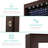 Naiyana Winston Porter Jewelry Armoire Cabinet, Full Length Mirror w/ Velvet Storage Interior, Lock-1095878205