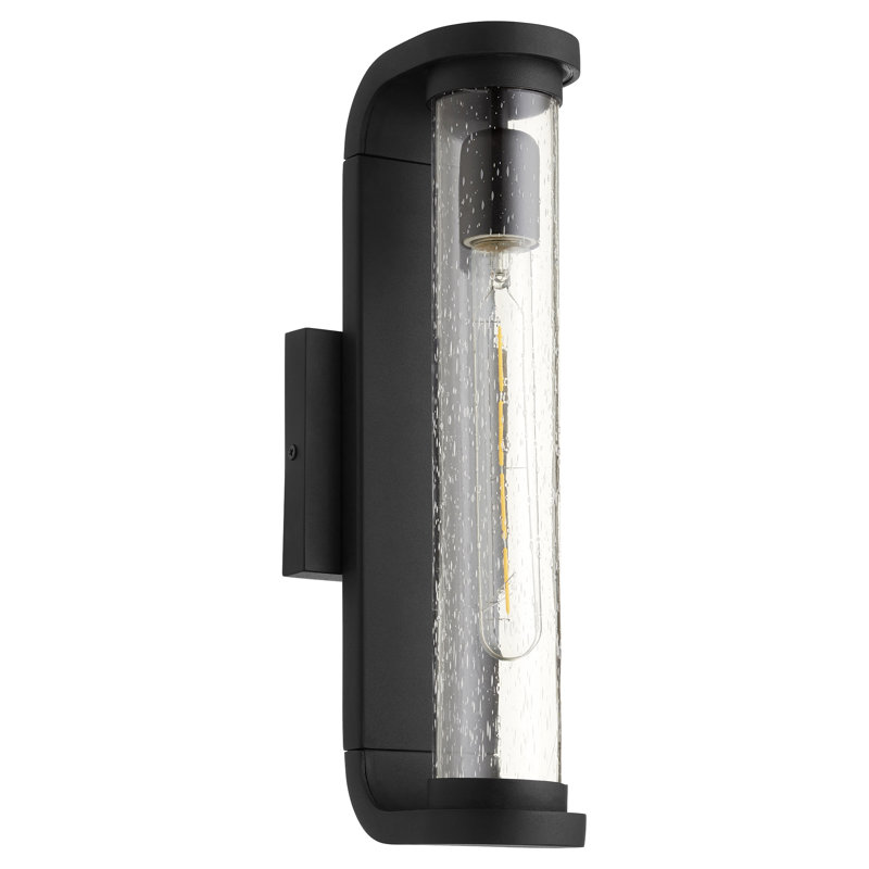 Plafonnier encastré noir H 19 po, H 15 po x l 4,75 po x P 5,5 po