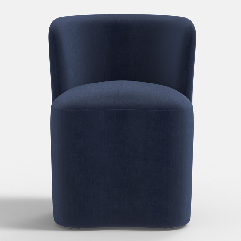 Stoffer Home x Cloth & Company Gail Dining Chair, Ocean Performance Velvet