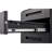 Office 3 Drawer Mobile File Cabinet, Lockable 5 Wheel Tilting, Stores Legal/Letter/A4 Files, Waterproof -Proof, Black Finish With Tilting Design, Lockable, Holds-927202207