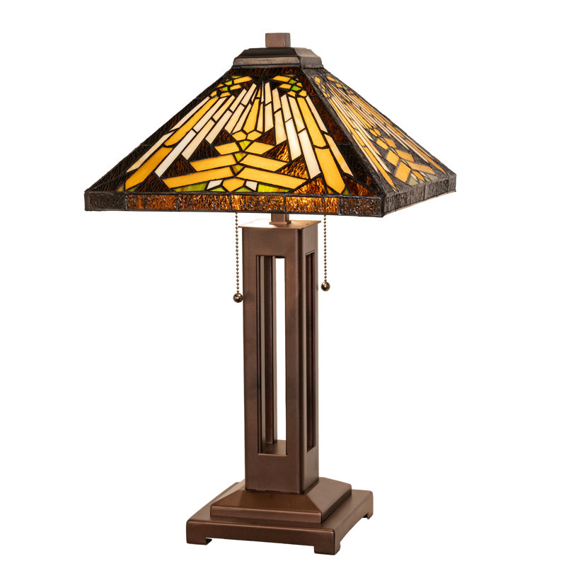 Table Lamp, Brown