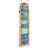 36"H Oversized Geometric Stained Glass Window Panel-419613936
