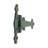 4" H x 7" W Strap Single Door Hinge