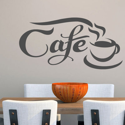 Adhésif décoratif café