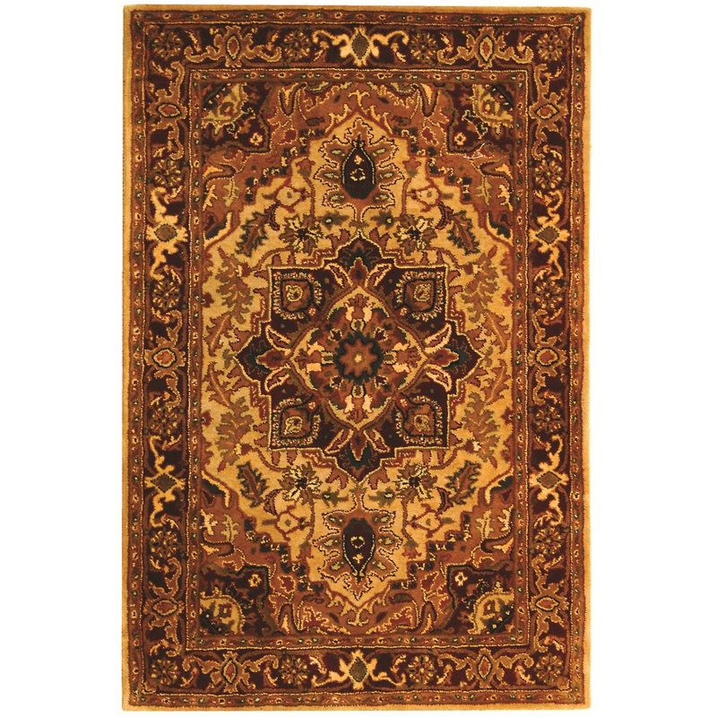 Alger Classic Hand Tufted Wool Oriental Rug, Rectangle 6' x 9'