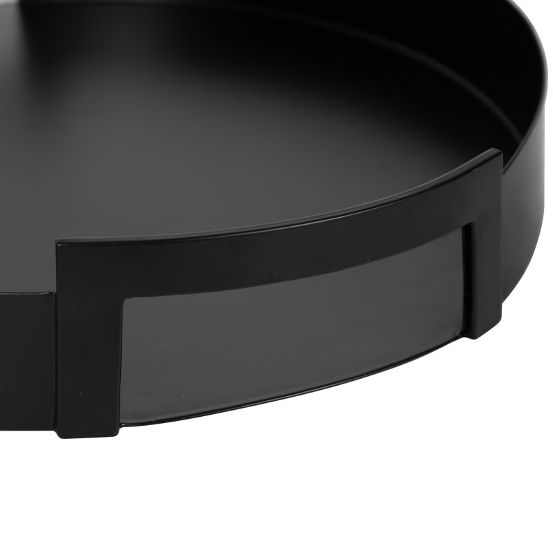 Taskin Metal Tray, Black