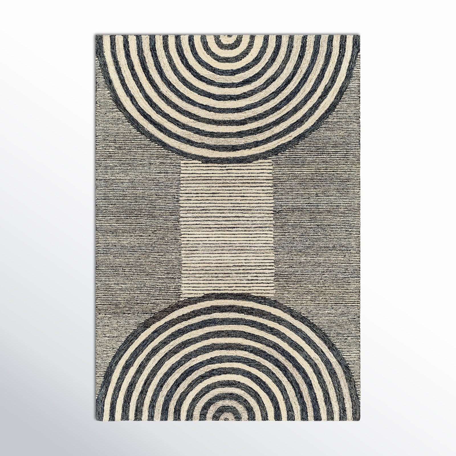 Uptown Handmade Wool Rug, Rectangle 2' x 3'