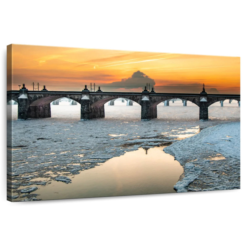 Icy Susquehanna River