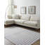 Ernie tissé à la main recyclé P.E.T. Tapis argent clair / ardoise pâle-1596672440