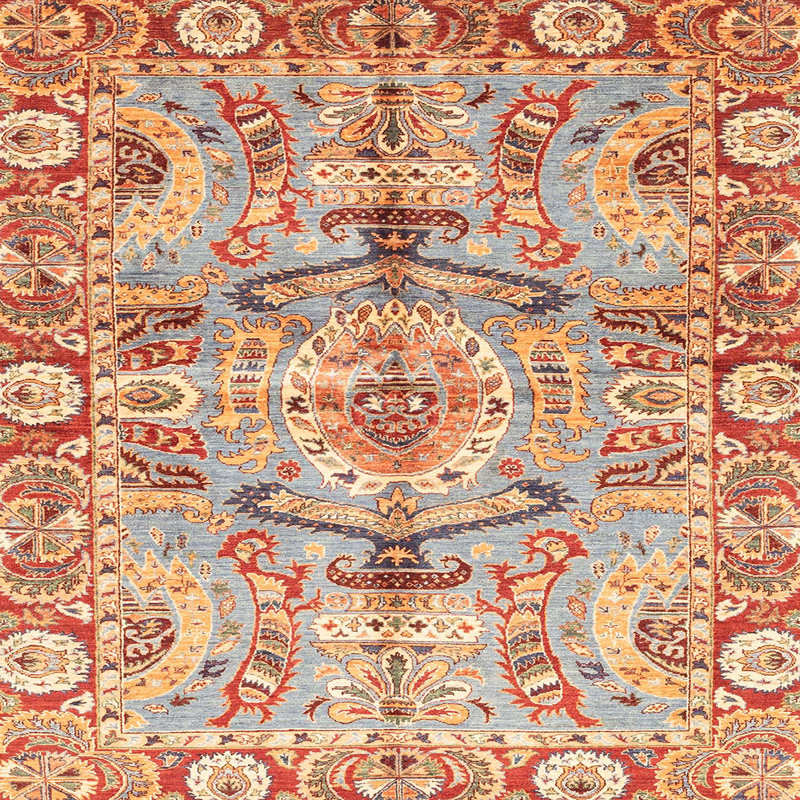 Abstract Indoor Rug, Square 8'