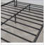 Structure de lit robuste en métal avec station de charge intégrée pour un confort moderne et un sommeil confortable-1520004586-1520004599