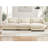 Comfort Oversized Modular Velvet Sectional Sofa Couch With Movable Ottoman,Corner Sectional With Bolstered Armrests, Deep Seat Cloud Couch, Convertible L Shaped Couch For Living Room-1959273703-1959273700