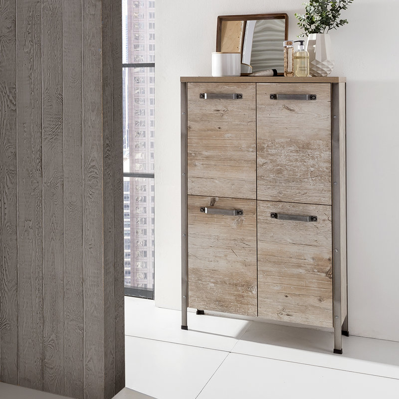 Harkon Solid Wood Bathroom Cabinet