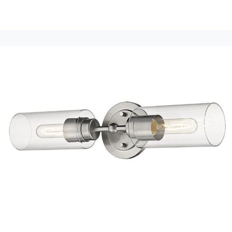 Abud-Aleem 2 - Light Dimmable Vanity Light, Satin Nickel
