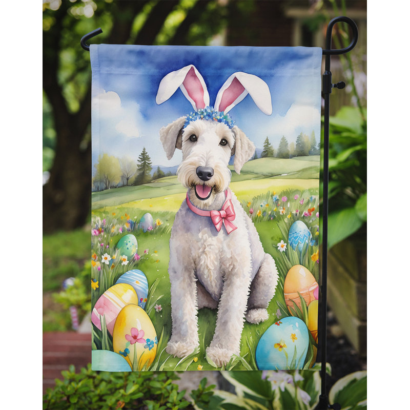 Easter Egg Hunt Double Sided 15.5'' H x 11.25'' W Polyester Easter Garden Flag