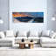 «Vibrant Alpine Sunset Dramatic Vibrant Abstract Landscape Mountain», art mural-25206595