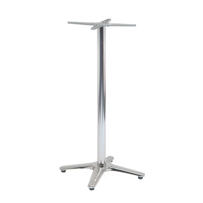 Base de table de patio en aluminium à hauteur de bar, utilisation pour les tables ALP2430S et ALP3030S