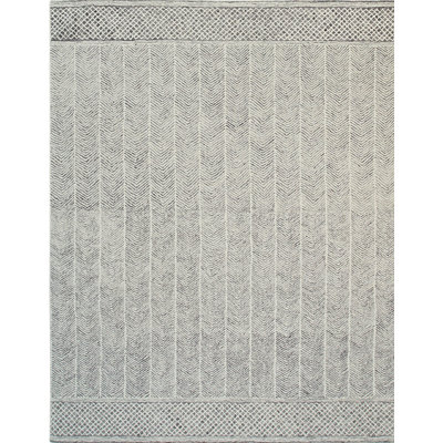 Tapis contemporain beige / multicolore en laine touffeté à la main, élégant et durable pour le salon, la chambre à coucher, le bureau et la maison