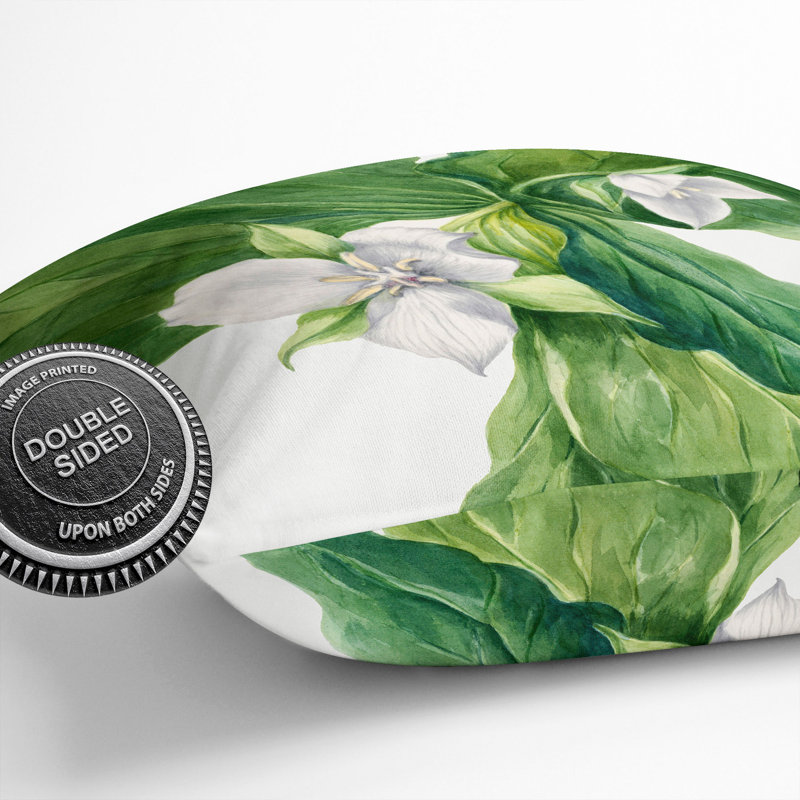 Wake-Robin Vol.1 Scatter Cushion, 55cm H x 55cm W x 20cm D