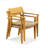 Amilo Solid Wood Outdoor Dining Armchair