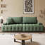 Coussin modulaire vert 100% polyester-1727209264-1727209278