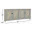 Buffet de 85 po de largeur Vonnie