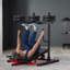 Presse verticale pour les jambes, appareil de gymnastique à domicile spécial pour le bas du corps, équipement d'entraînement pour la presse des jambes en acier au carbone, entraînement réglable de la force des jambes pour les presses à haute intensité, capacité de 550 lb