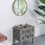 Miroir rond en fer