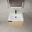Meuble-lavabo moderne de 24 po de style américain, meuble-lavabo de style américain, meuble-lavabo robuste et pratique pour les grandes zones - fabrication robuste en contreplaqué avec espace de rangement-939366189